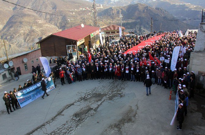 Artvin’de Binler Ecdadı İçin Yürüdü