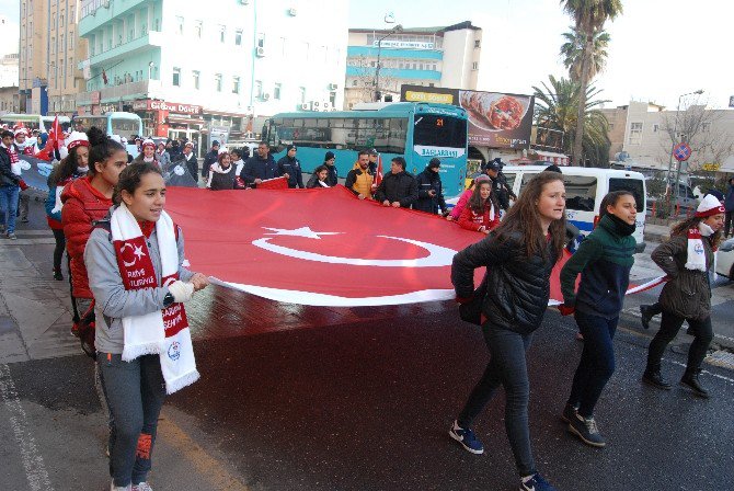 Şanlıurfalı Gençler Sarıkamış Şehitleri İçin Yürüdü