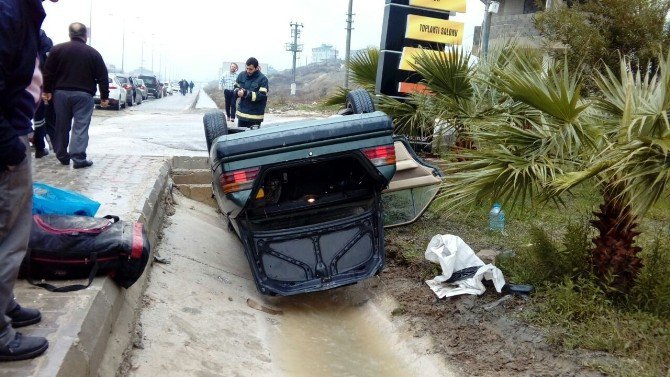 Hatay’da Trafik Kazası: 2 Yaralı