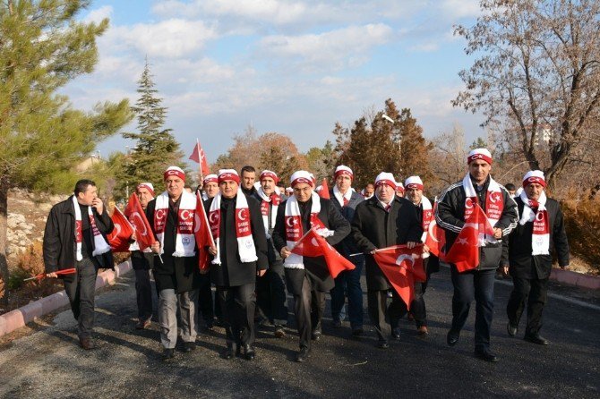 Malatya’da ‘Sarıkamış Şehitlerini Anma Yürüyüşü’ Yapıldı