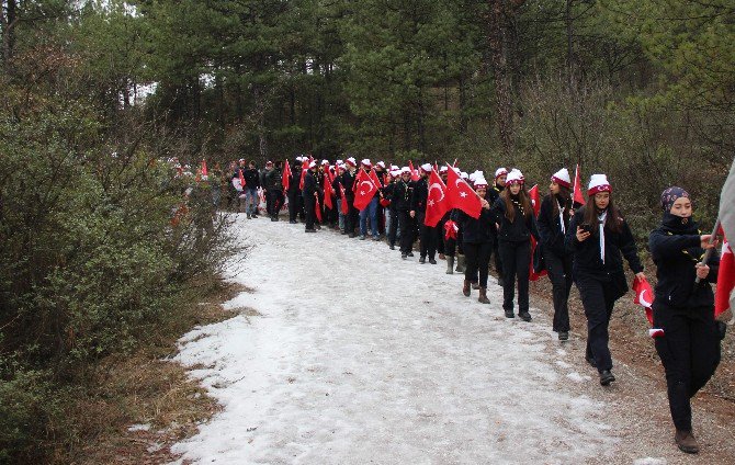 Karabük’te Sarıkamış Şehitlerini Anma Yürüyüşü Yapıldı