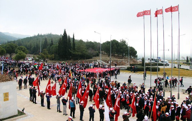 Muğla Sarıkamış Şehitleri İçin Yürüdü