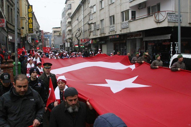 Sarıkamış Şehitleri İçin Yürüdüler