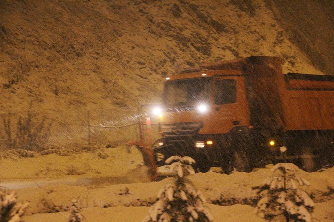 Bolu Dağı’nda Kar Savaşçılarının Havadan Çekilen Muhteşem Görüntüleri