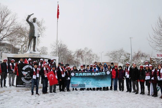 Yalova’da Sarıkamış Şehitleri İçin Yürüdüler