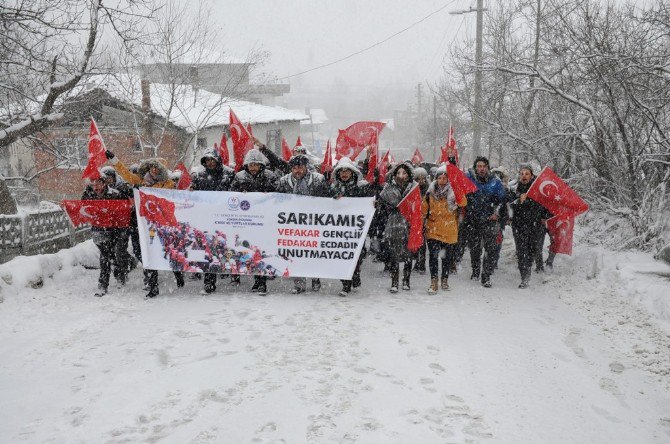 Omü’lü Öğrenciler Sarıkamış’ı Unutmadı