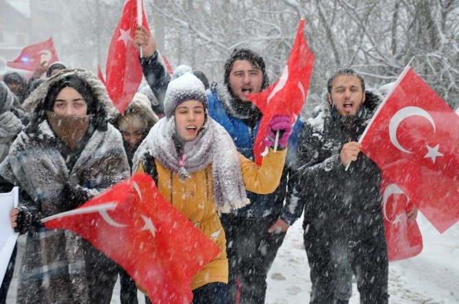 Omü’lü Öğrenciler Sarıkamış’ı Unutmadı