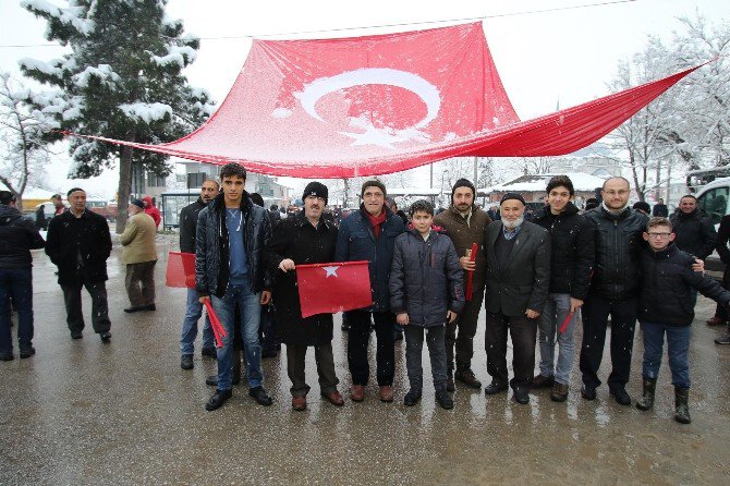 Akyazı’da Şehitleri Anma Yürüyüşü Gerçekleşti