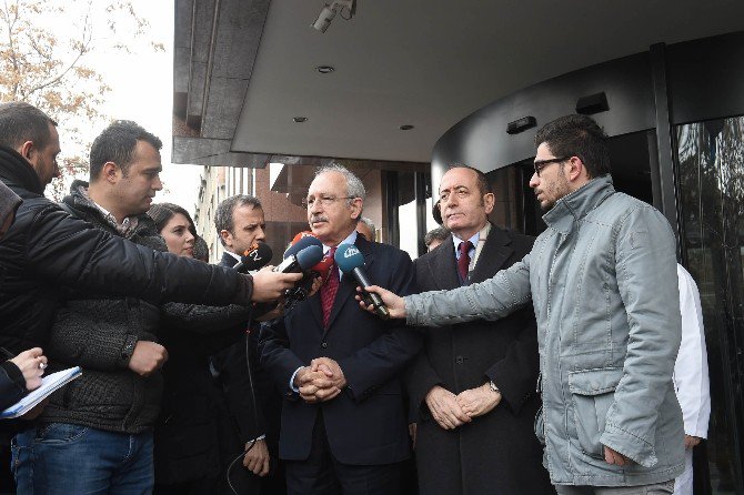 Chp Genel Başkanı Kılıçdaroğlu, Meclis Başkanı Kahraman’ı Ziyaret Etti