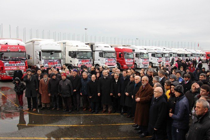 Samsun’dan Halep’e 33 Tır Yardım Gönderildi