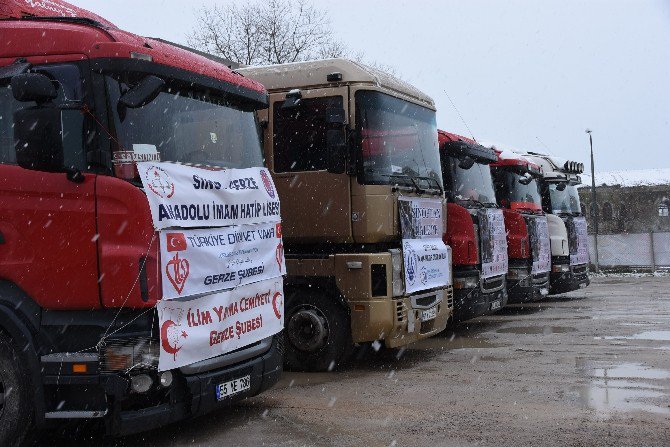 Sinop’tan Halep’e Yardım Eli