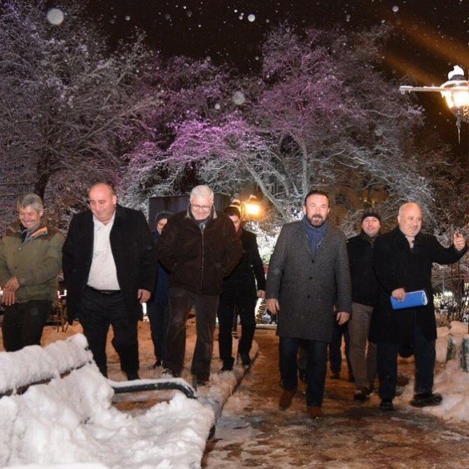 Başkan Doğan, Kar Denetiminde