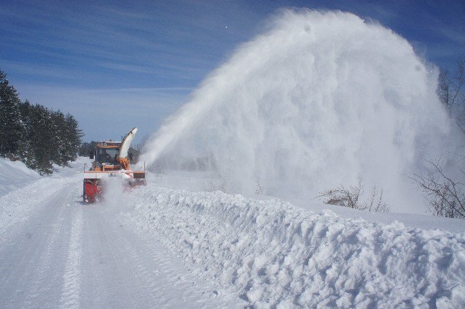 Kastamonu’da 803 Köy Yolu Ulaşıma Kapalı