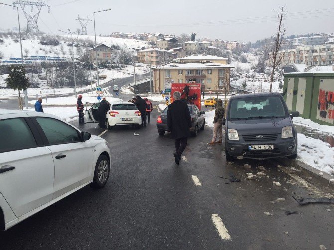 Sakarya’da Trafik Kazası: 1 Yaralı