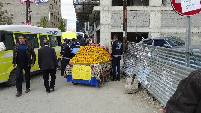 Van’da Seyyar Satıcı Ve Dilenci Operasyonu