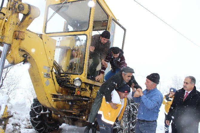 İl Özel İdaresi Ekipleri Hastayı Kurtarmak İçin Seferber Oldu