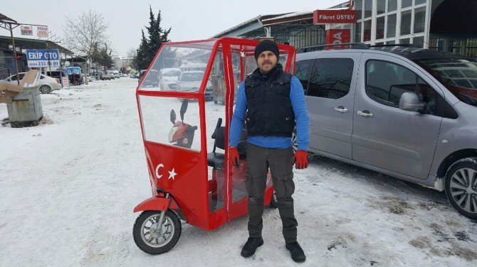 Engelli Vatandaşlar Soğuk Geçirmez Branda İle Korunacak