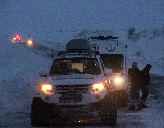 Erciyes’te Mahsur Kalan Yaklaşık 15 Kişi Kurtarılmayı Bekliyor