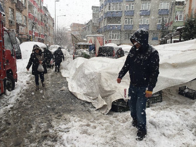 Soğuk Hava Pazarcıyı Vurdu