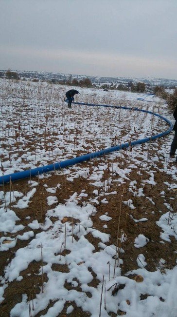 Alanyolu İçme Suyu Çalışmaları Başladı