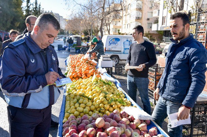 Muratpaşa Semt Pazarlarında Etiket Dönemi Başladı