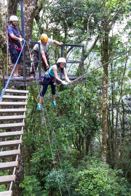 Zayıfladı, Zipline Hayalini Gerçekleştirdi