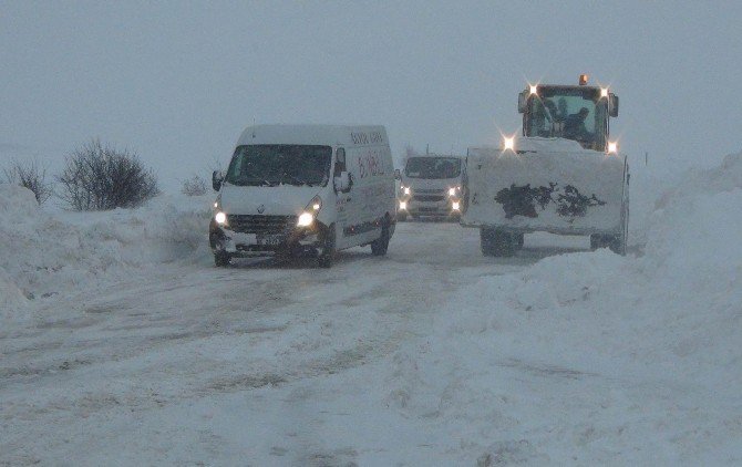 Tekirdağ’da Kar Yeniden Etkisini Gösterdi