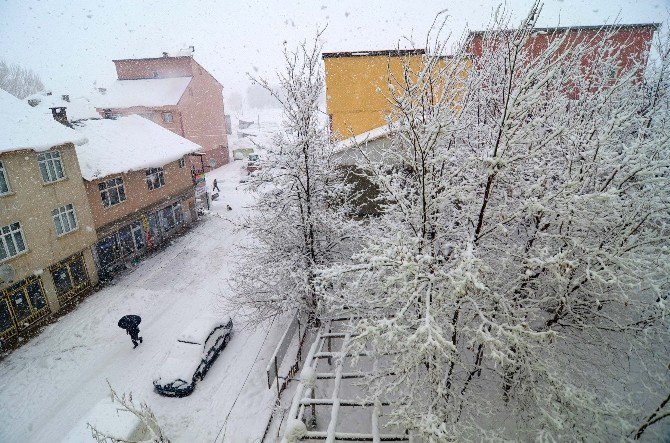 Ovacık’ta Kar Kalınlığı 2 Metreye Ulaştı