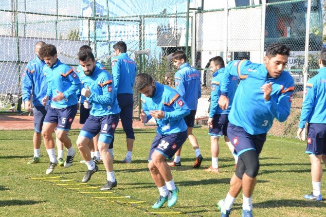 Bb Erzurumspor Amedspor Maçı Hazırlıklarını Antalya’da Sürdürüyor