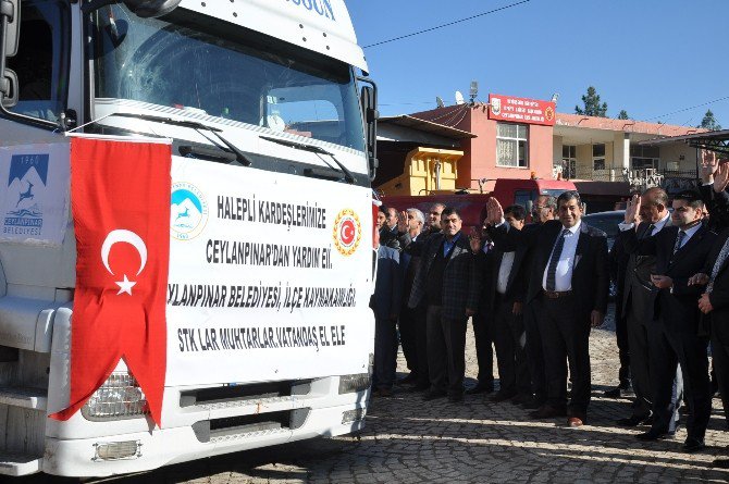 Halepli Muhacirlere "Yardım Eli Konvoyu" Yola Çıktı