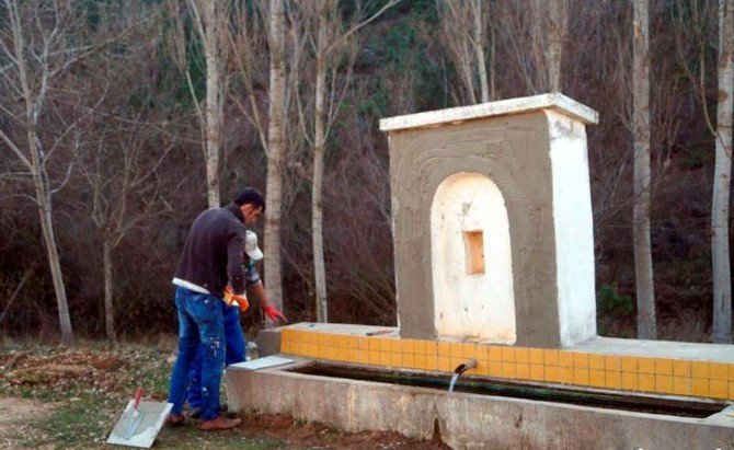 Bakımsız Çeşmeler, Orman Bölge Müdürlüğü Tarafından Onarılıyor