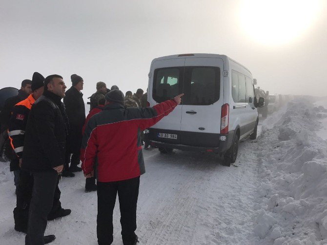 Çığ Altında Kalan Vatandaş Ağır Yaralı Olarak Kurtarıldı