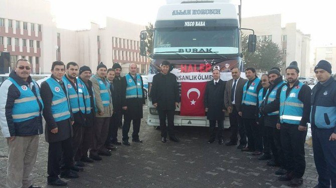 Pasinler’den Halep’e Yardım