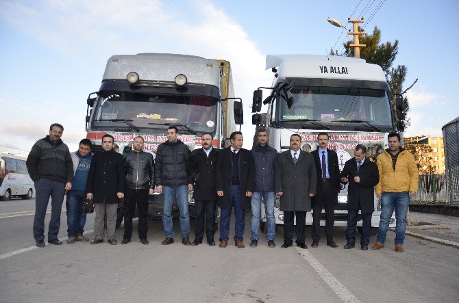 Siverek’te Halep’e Yardım Kampanyası