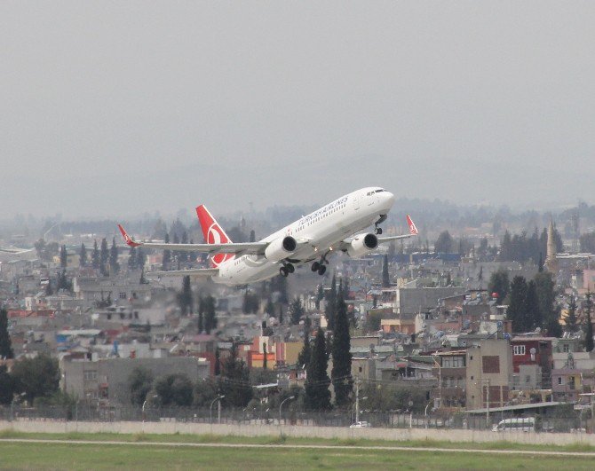 Adana Havalimanı’nda Yolcu Trafiği Yüzde 5 Arttı