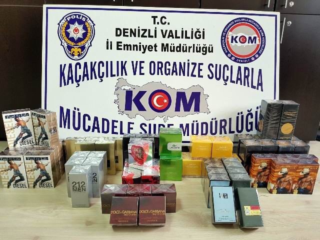 Denizli’de Kaçak Eşya Operasyonu