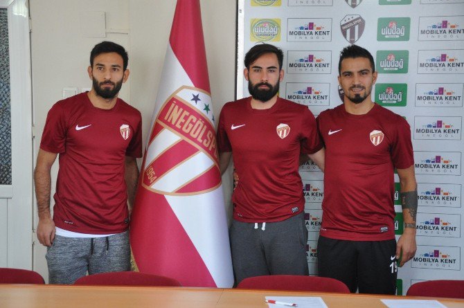 İnegölspor’a Üç Takviye