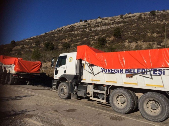 Yüreğir Belediyesi’nden Aladağ’a Yardım