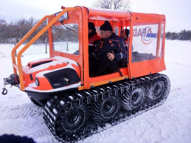 8x8 Amfibik Araç Kırklareli’nde