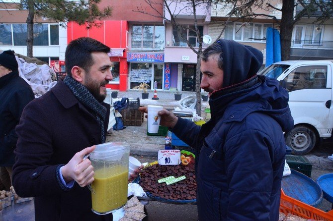 Ak Parti’den Pazarcı Esnafına Sıcak Çorba