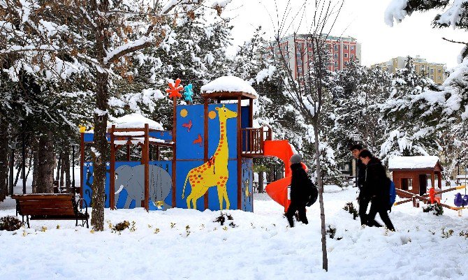 Çankaya’nın Parkları Kışın Da Güzel