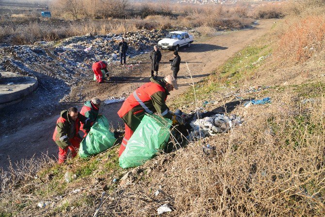 Hevsel Bahçelerinde Hafriyat Ve Çöp Temizliği