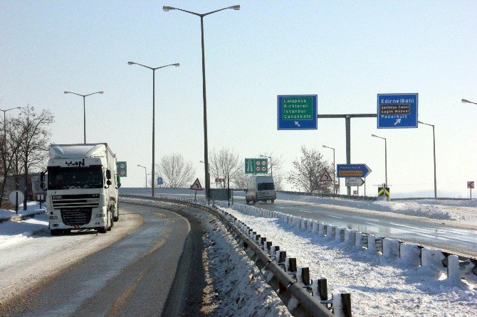 Kapıkule’de ‘Kar’ Kuyruğu