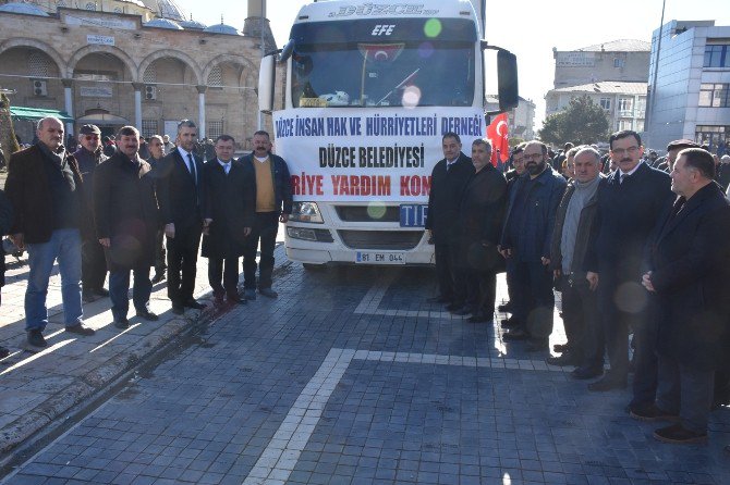 Halep’e Yardım Konvoyu Yola Çıktı