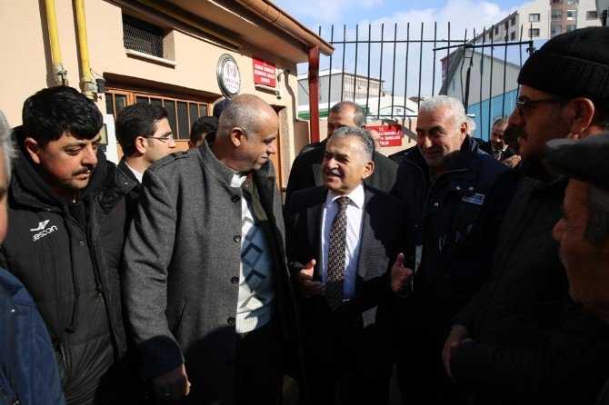 Başkan Büyükkılıç Ve Ekibi Küçük Mustafa Mahallesi’nde