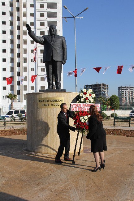 Kktc Kurucu Cumhurbaşkanı Denktaş, Ölüm Yıl Dönümünde Mersin’de Anıldı