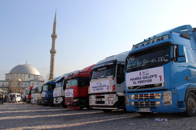 Manisalılar Halep’e El Uzattı