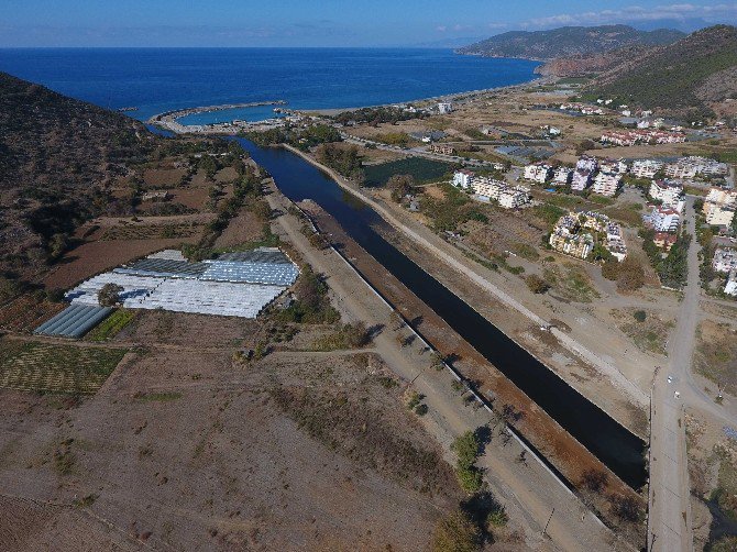 Gazipaşa Hacımusa Çayı’nın Islah Çalışmaları Tamamlandı