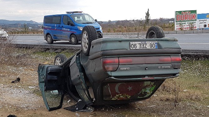 Manavgat’ta Trafik Kazası: 5 Yaralı