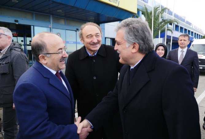 Eski Cumhurbaşkanı Abdullah Gül Taziye İçin Trabzon’da